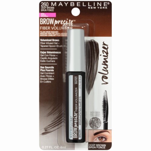 Maybelline Eye Studio Brow Precise Fiber Voluminizer Deep Brown 1 CT Fred Meyer
