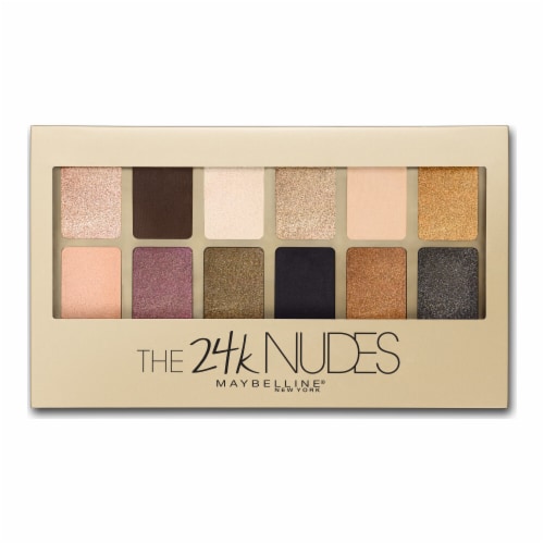 Maybelline New York The 24K Nudes Eyeshadow Palette Perspective: front