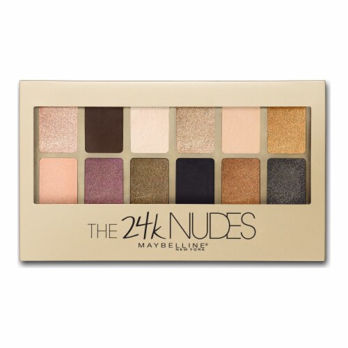 Maybelline The 24K Nudes Eyeshadow Palette 120 Perspective: front