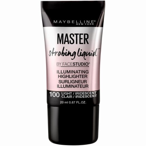 Maybelline Face Studio Master Strobing Liquid Highlighter Light / Iridiscent Perspective: front