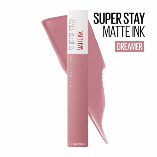 Maybelline New York Super Stay Dreamer Matte Ink Liquid Lipstick Lip Makeup Perspective: front