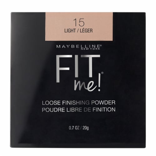 Maybelline New York Fit Me Light Loose Finishing Powder Lightweight Face Makeup Perspective: front