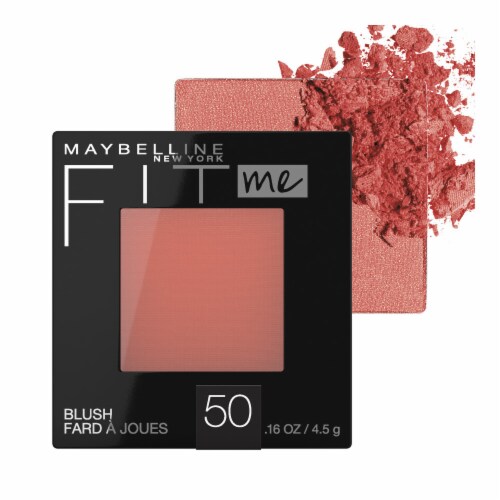 Maybelline Fit Me Blush 50 Wine Perspective: front