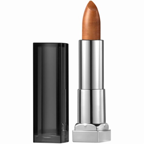 Maybelline Color Sensational Matte Metal Pure Gold Lipstick Perspective: front