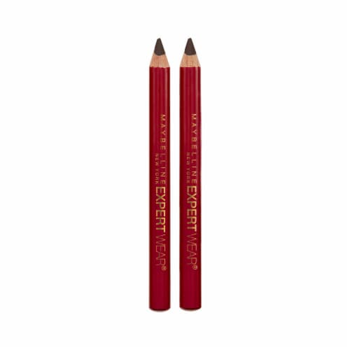 Maybelline Expert Wear Twin Brow & Eye Pencils 102 Dark Brown Perspective: front
