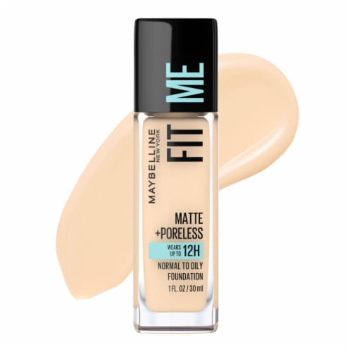 FIT Poreless Foundation, + Maybelline® Market Me Liquid Matte 1 - oz City Light Beige fl