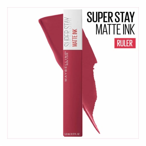 Maybelline New York Super Stay Ruler Matte Ink Un-nude Liquid Lipstick Perspective: front