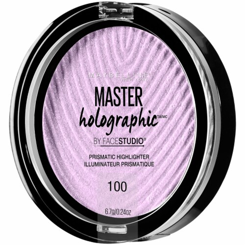 Maybelline Face Studio Master Holographic 100 Purple Prismatic Highlighter Perspective: front