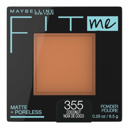 Maybelline Fit Me Matte + Poreless Pressed Face Powder 355 Coconut, 0.29 oz  - QFC