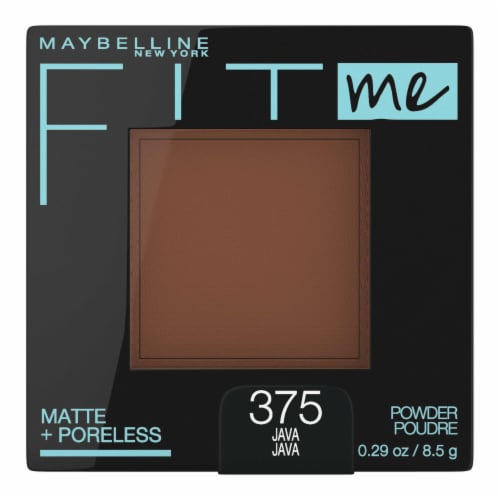 Maybelline Fit Me Matte + Poreless Pressed Face Powder 375 Java Perspective: front