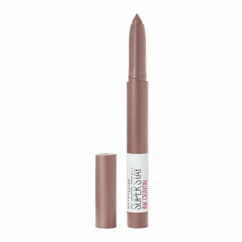 Maybelline New York Super Stay Trust Your Gut Ink Crayon Lipstick Matte Longwear Lipstick Makeup Perspective: front