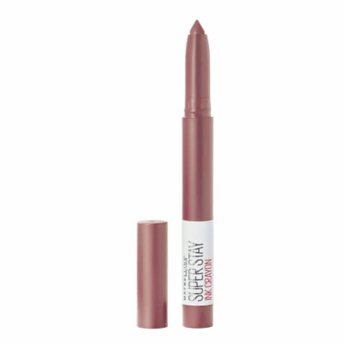 Maybelline Super Stay Ink Crayon Lipstick Matte Longwear 15 Lead The Way Perspective: front