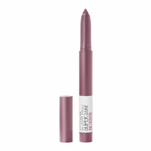 Maybelline Super Stay Ink Crayon Lipstick Matte Longwear 25 Stay Exceptional Perspective: front
