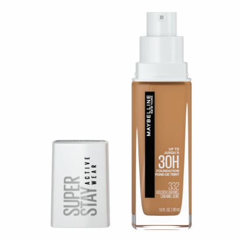 Maybelline Super Stay Liquid Foundation Longwear 332 Golden Caramel Perspective: front