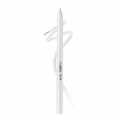 Maybelline Tattoo Studio Sharpenable Gel Eyeliner Pencil Waterproof Longwear 970 Polished White Perspective: front