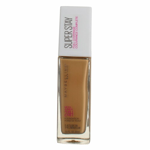 Maybelline Super Stay Liquid Foundation Longwear 140 Light Tan Perspective: front