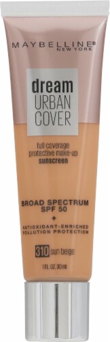 Maybelline Dream Urban Cover 310 Sun Beige Foundation Perspective: front