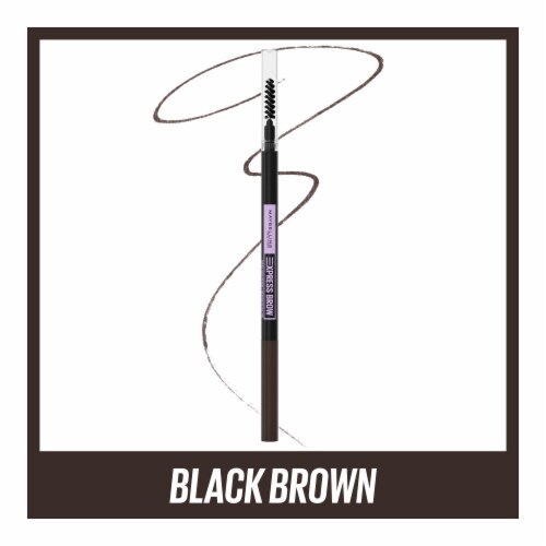 Maybelline Express Brow Ultra Slim Eyebrow Pencil 262 Black Brown Perspective: front