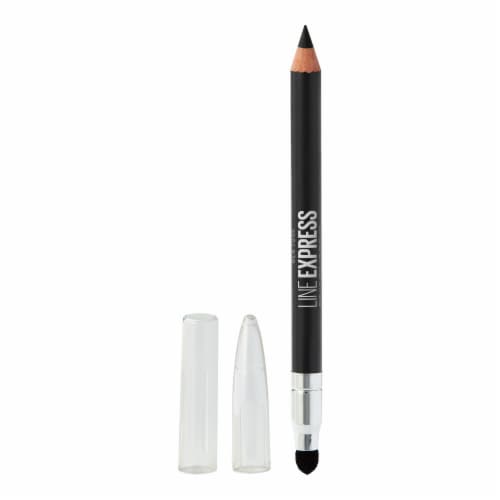 Maybelline Line Express Sharpenable Wood Pencil Eyeliner 02 Soft Black Perspective: front