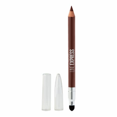 Maybelline Line Express Sharpenable Wood Pencil Eyeliner 03 Brownish Black Perspective: front