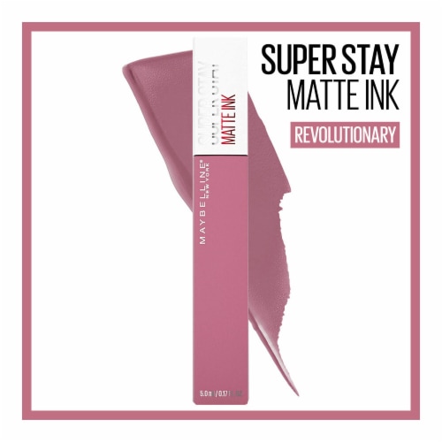 Maybelline New York Super Stay Revolutionary Matte Ink Liquid Lipstick Lip Makeup Perspective: front