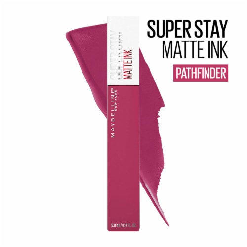 Maybelline New York Super Stay Pathfinder Matte Ink Liquid Lipstick Lip Makeup Perspective: front