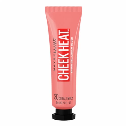 Maybelline Cheek Heat Gel-Cream Blush 30 Coral Ember Perspective: front