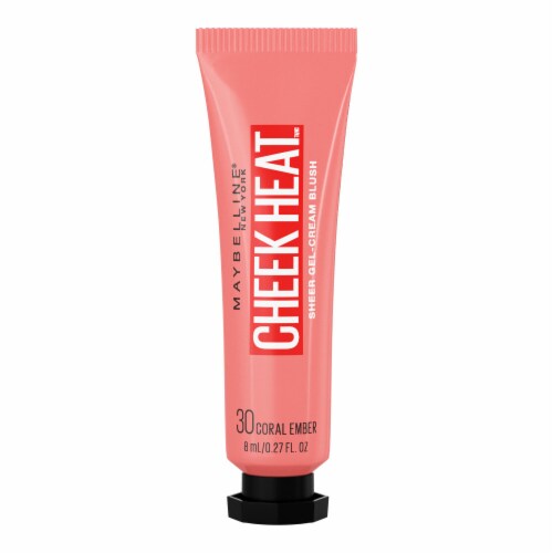Maybelline Cheek Heat Gel-Cream Blush 30 Coral Ember Perspective: front
