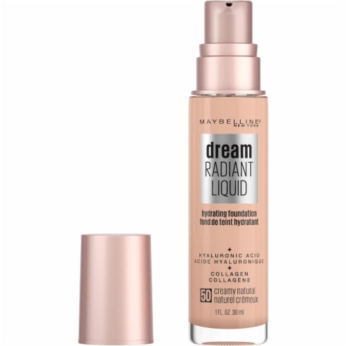Maybelline New York Dream Creamy Natural Radiant Liquid Medium Coverage Hydrating Foundation Perspective: front