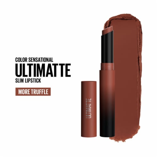 Maybelline Color Sensational Ultimatte Slim Lipstick 999 More Truffle Perspective: front