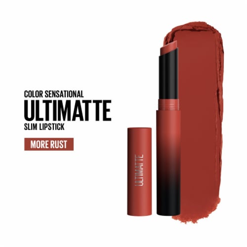 Maybelline Color Sensational Ultimatte Slim Lipstick 899 More Rust Perspective: front