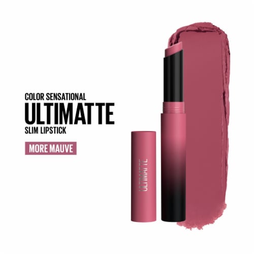 Maybelline Color Sensational Ultimatte Slim Lipstick 599 More Mauve Perspective: front