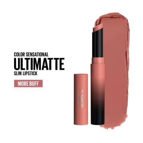 Maybelline Color Sensational Ultimatte Slim Lipstick 699 More Buff Perspective: front