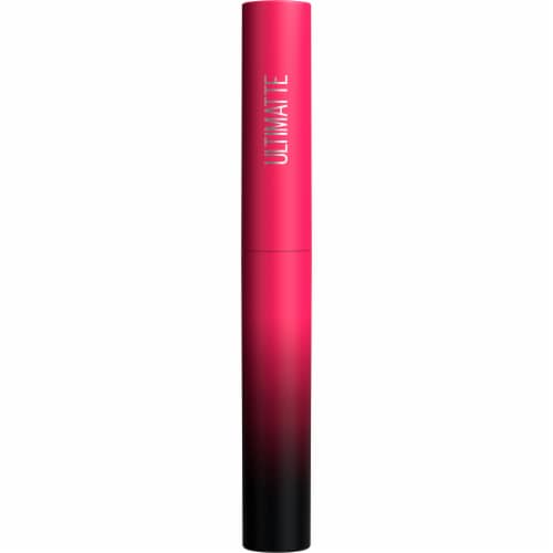 Maybelline Color Sensational Ultimatte More Magenta Lipstick Perspective: front