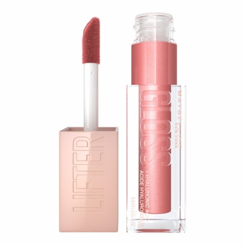Maybelline New York Lifter Gloss Moon Lip Gloss Makeup With Hyaluronic Acid Perspective: front