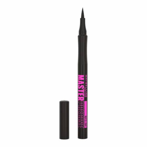 Maybelline New York Eyestudio Matte Black Master Precise All Liquid Eyeliner Makeup, 0.03 fl oz - Fry's Food Stores