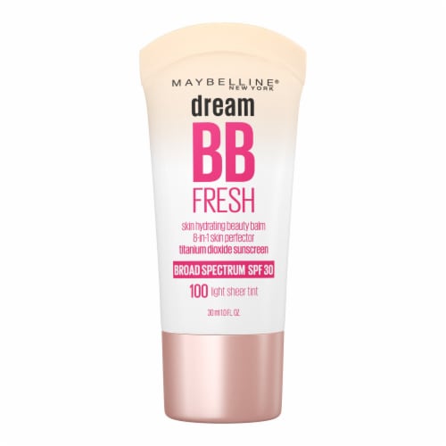 Maybelline Dream Fresh BB Cream 8 in 1 Skin Perfector 100 Light Perspective: front