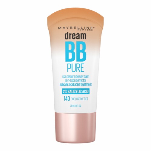 Maybelline Dream Pure BB Cream 8-in-1 Skin Perfector 140 Deep Perspective: front