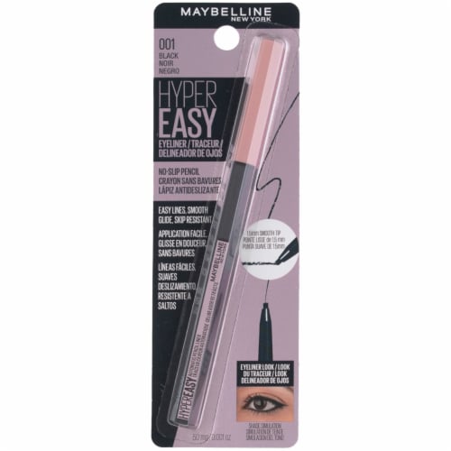 Maybelline New York Eyestudio Black Hyper Easy No Slip Pencil