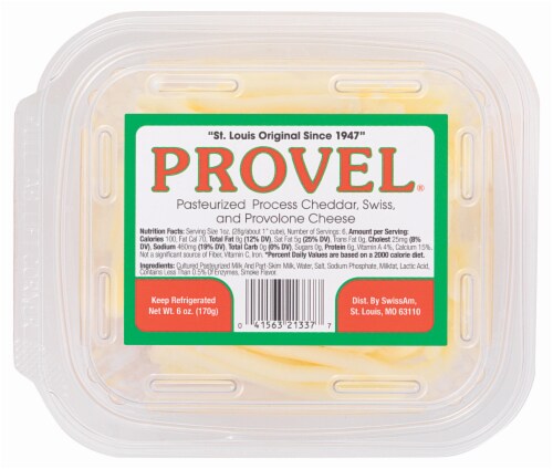 Swiss American Provolone Rope Cheese Perspective: front