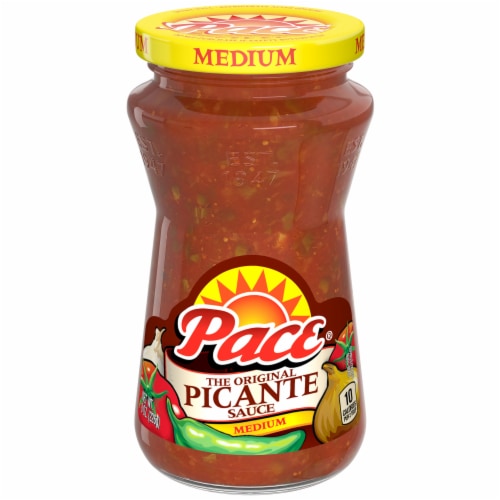 Pace® Medium Picante Sauce Perspective: front