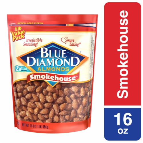 Blue Diamond® Smokehouse Almonds Perspective: front