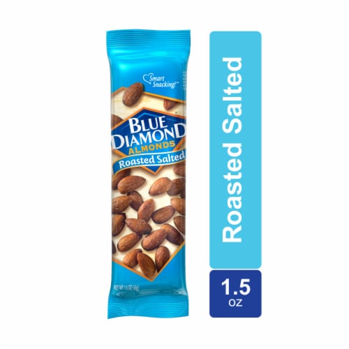 Blue Diamond® Roasted Salted Almonds Perspective: front