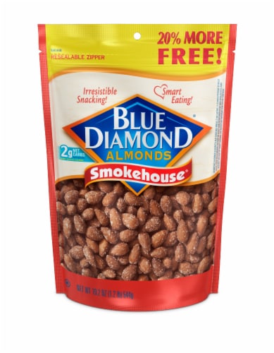 Blue Diamond® Smokehouse Almonds Perspective: front