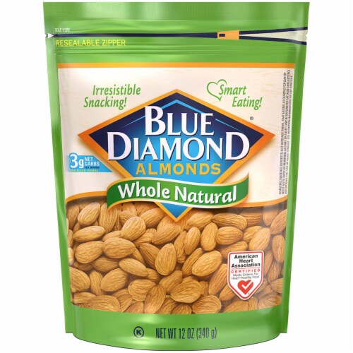 Blue Diamond Whole Natural Almonds Perspective: front