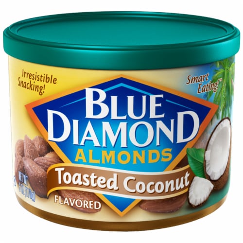 Blue Diamond Toasted Coconut Almonds Perspective: front