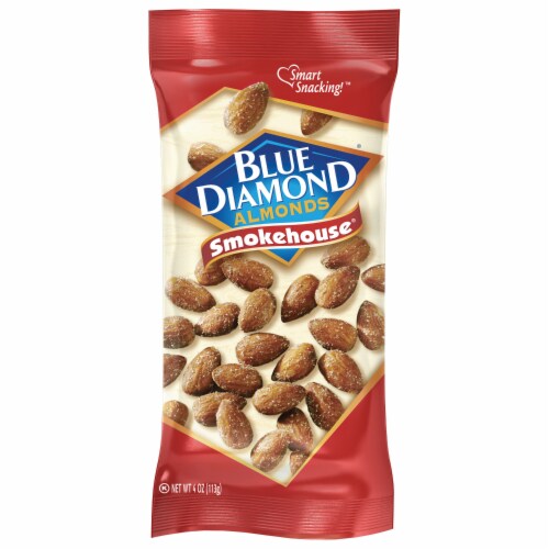 Blue Diamond Smokehouse Almonds Perspective: front
