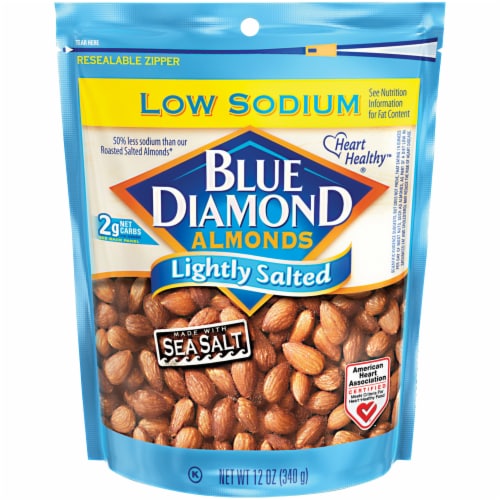 Blue Diamond Lightly Salted Almonds Perspective: front