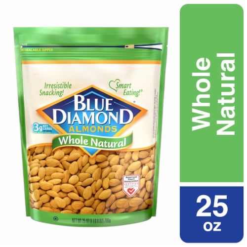 Blue Diamond Whole Natural Almonds 25 oz QFC