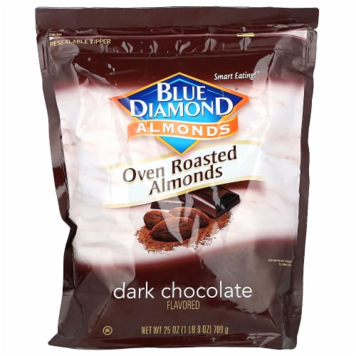 Blue Diamond Oven Roast Dark Chocolate Perspective: front